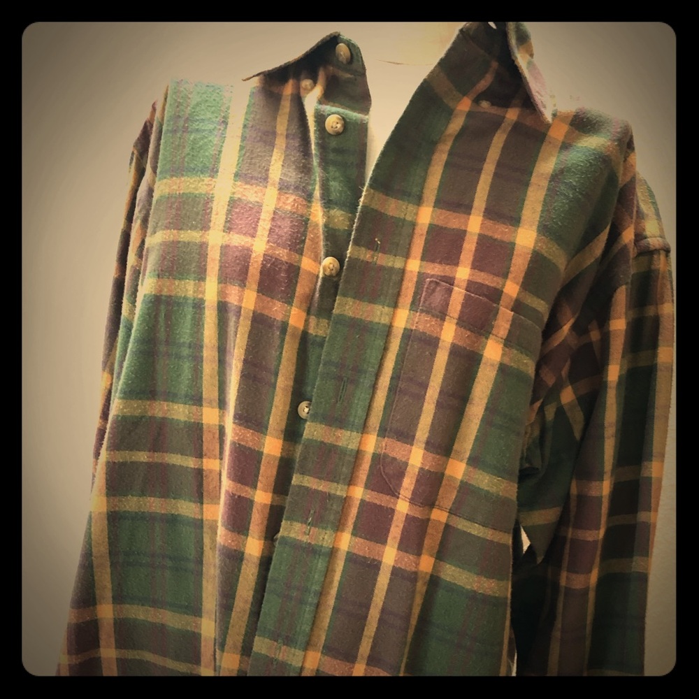 Cabela’s LS Flannel shirt Size M/M